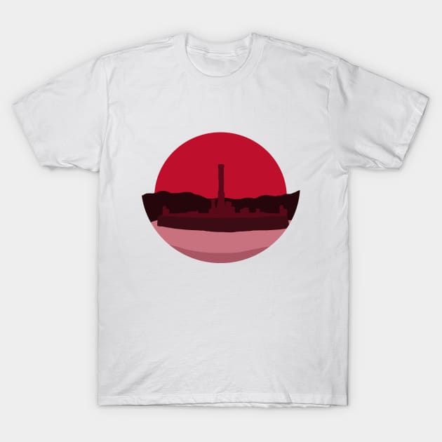 Sunset over the Imperial City T-Shirt by Acka01